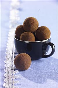 Trufas. Receta disponible.
