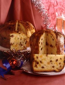 Cocina de Navidad. Panettone. Receta disponible.