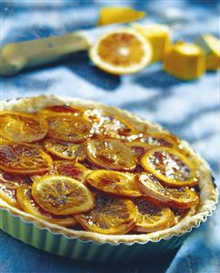 Tarta de naranja. Receta disponible TR.