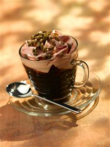 Cafe al chocolate. Receta por encargo.
