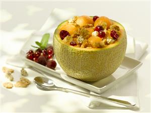 Melon festivo. Receta por encargo.
