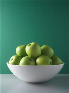 Apples in a bowl