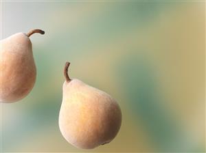 Frozen pears