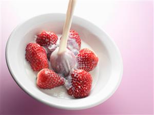 Strawberries and cream