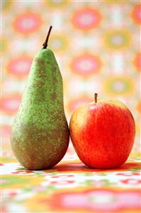 Apple and pear