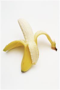 Peeled banana