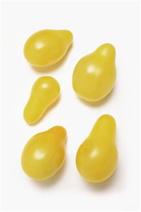 Five yellow tomatoes