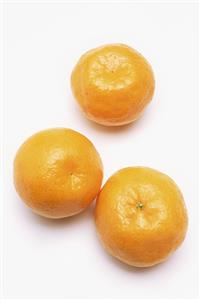 Three tangerines