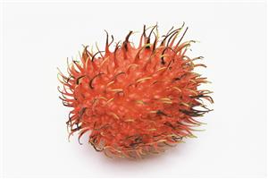 One rambutan