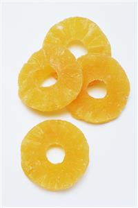 Four pineapple rings