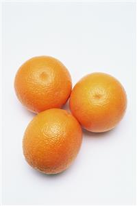 Three blood oranges